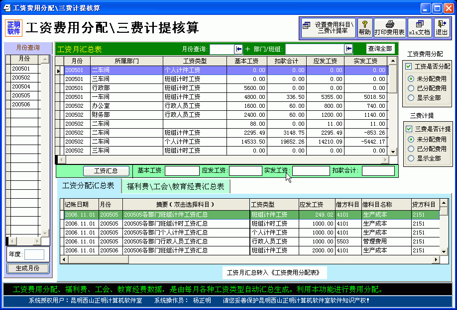 生产车间管理人员工资与厂部管理人员的工资的