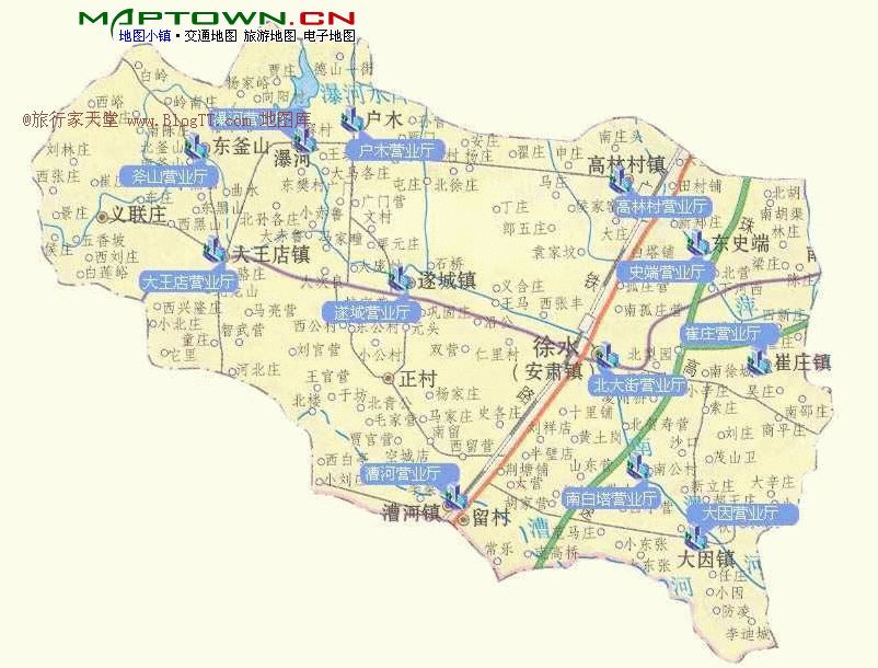 涿州地图
