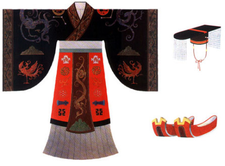 汉族传统服饰,简称汉服