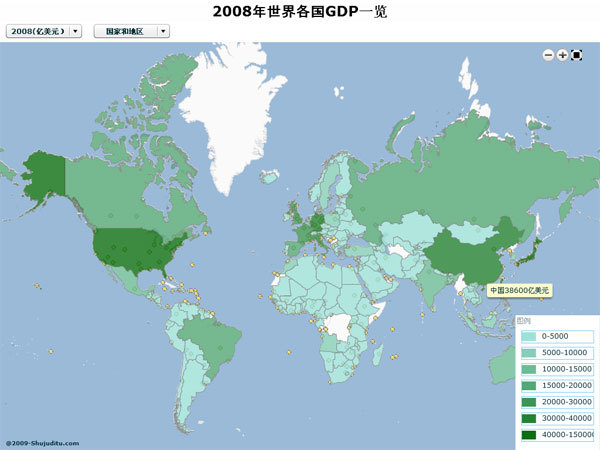 世界各国gdp增长率_世界各国人均GDP地图