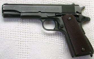 柯尔特1911式点45口径勃郎宁手枪