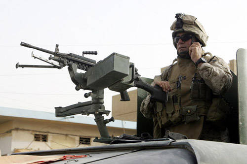 (图)米尼米机枪