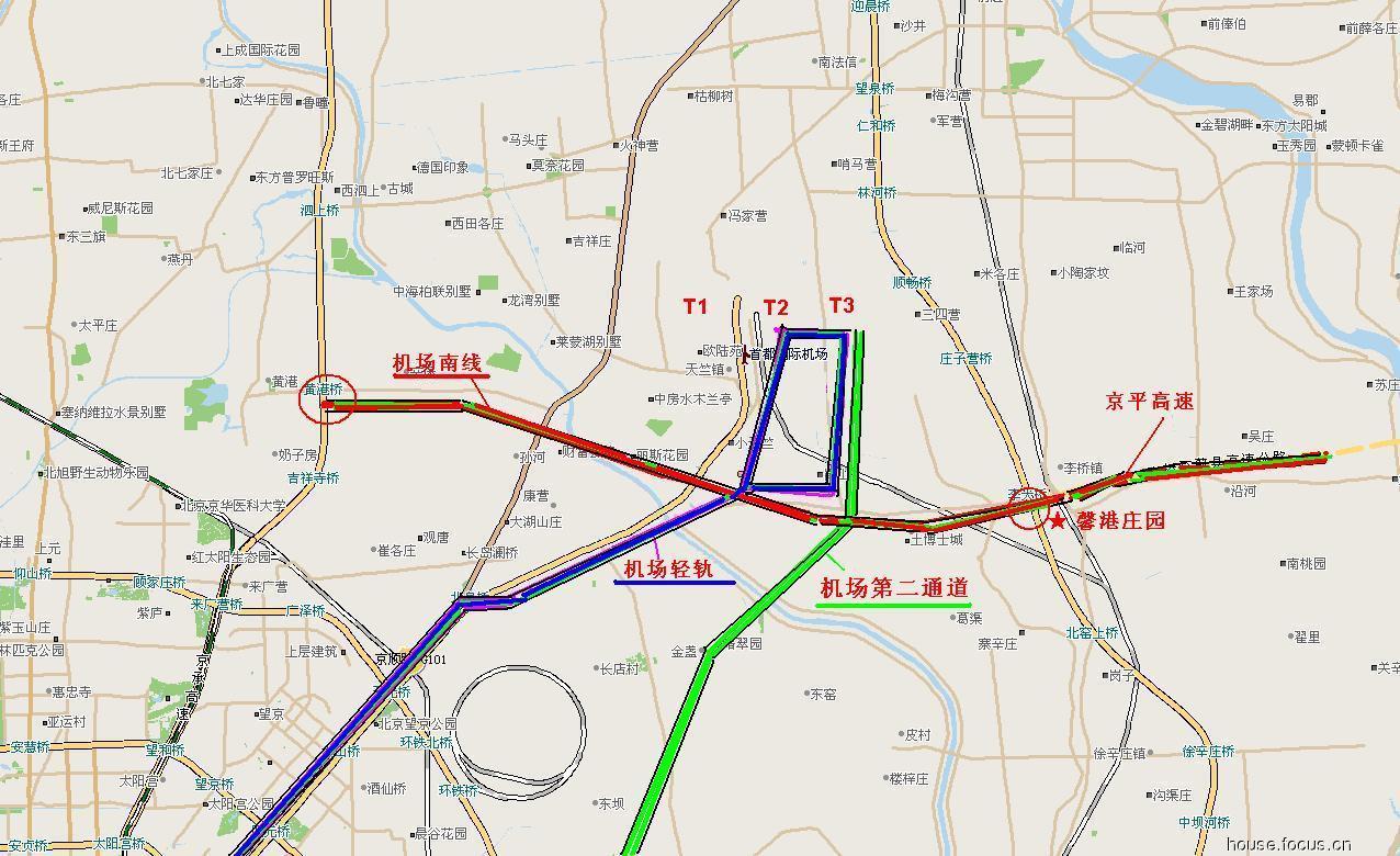 京平高速路线图图片